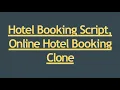 Readymade Hotel Booking Script - ScriptStore in