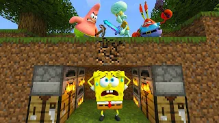 Can Sponge Speedrun Vs 3 Hunters?