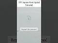 DIY Square Root Spiral Tutorial