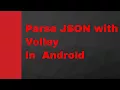 How to Parse Json Using Volley Library in Android part2 Shoutcafe com