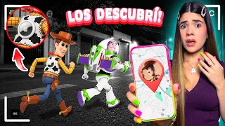 PUSE un RASTREADOR a mis MUÑECOS VIVOS de Toy Story y los DEJÉ en la CALLE😨🤫 | Ani Cat😻
