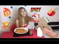 NUCLEAR FIRE NOODLES CHALLENGE 2X SPICY KOREAN FIRE NOODLE SPICY NOODLE CHALLENGE
