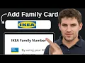 How To Add Ikea Family Card In Ikea Online