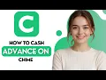 How To CASH ADVANCE On Chime 2026