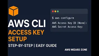 AWS CLI How to Generate Access Key Secret Access Key with IAM user Easily