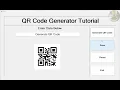 How to Create and Save a Complete QR Code Generator in Visual Basic Net