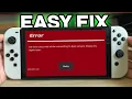 FIX ESP-DIST-001 error in Fortnite on Switch by clearing the cache