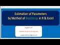 066 Regression coefficients by Bootstrap in R and Excel