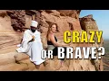 Dangerous climb to the Church in the Sky Abune Yemata Guh Ethiopia vlog