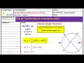 Angle-Arc Relationships of Circles