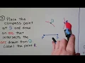 Geometry 6 4d Construct a Rhombus with a compass straightedge