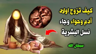 كيف تكاثر ذرية ادم وحواء وكيف تزوجوا ومن ه ن زوجاتهم ولماذا تصغر احجام البشر سبحان الله 