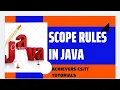 Scope rules in Java