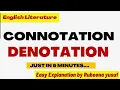 Connotation and Denotation Easiest Explanation