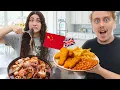 EATING FOOD FROM ALL OVER THE WORLD CHALLENGE