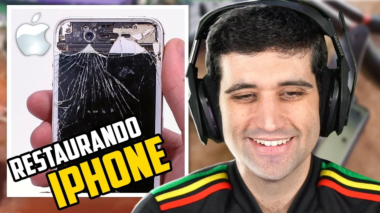 Restaurando IPHONE asmr maluquice