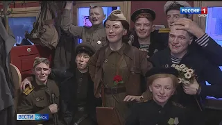 «Поезд Победы» в Омске посетили уже свыше тысячи человек