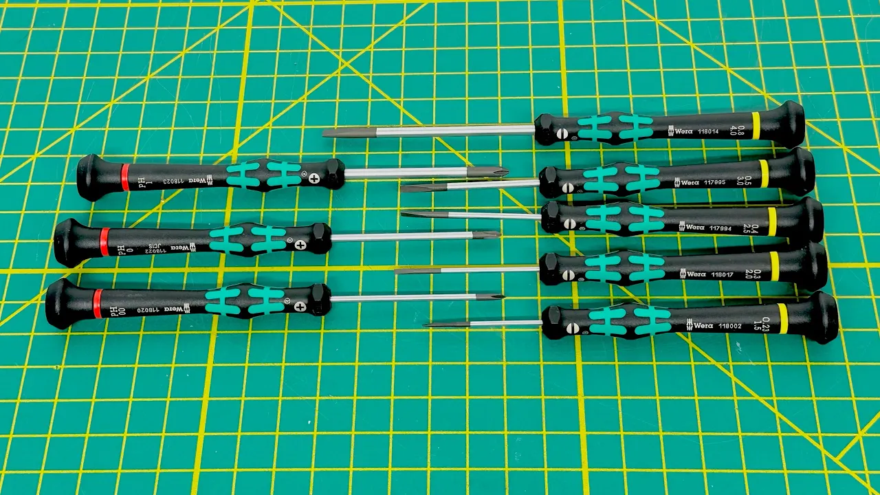 Wera Kraftform Precision Screwdriver Set