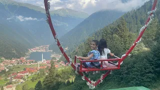 ركبنا اخطر مرجيحة بالعالم جمال تركيا بفيديو 