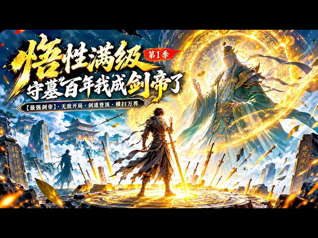 一口气看完丨 悟性满级!守墓百年我成剑帝了第1季 废品资质守墓百年,摸剑悟万道,林霄逆势成剑帝