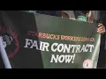 Seven arrested as Starbucks baristas go on strike in Park Slope