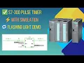 S7-300 PLC Pulse Timer Basics - Step-by-Step Guide for Beginners Blinking Light Tutorial