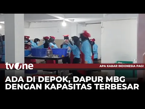 Intip Dapur Kebayunan Siapkan 16 Ribu Porsi Makan Bergizi Gratis Setiap Hari