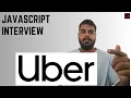 How hard can be this JavaScript Interview Question from UBER