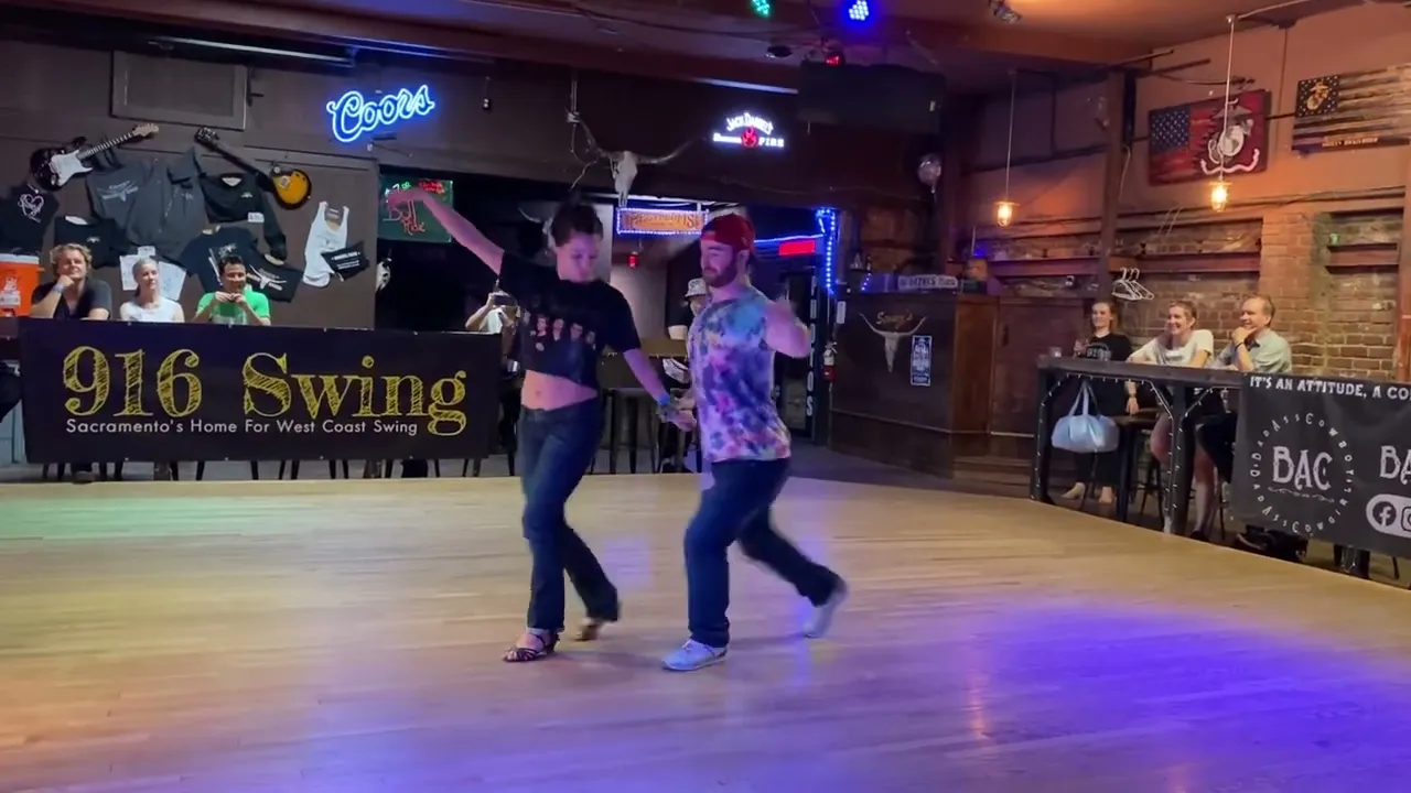 Cameron Riddle & Julia Lambert @ 916 Swing (7/11/23)