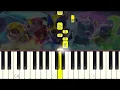PAW PATROL (The Movie) - Good Mood - VERY EASY Piano tutorial