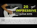Download Lagu Top 20 Most Impressive Guitar Riffs Ever