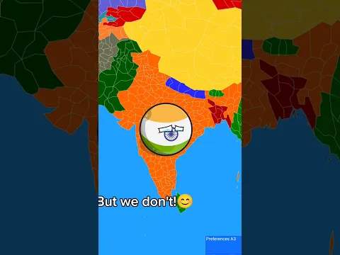 Real friends of India 🇮🇳😰 #countryballs #shorts #india #viral