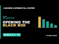 M9L3 Machine Learning Interpretability Explained Machine Learning free course