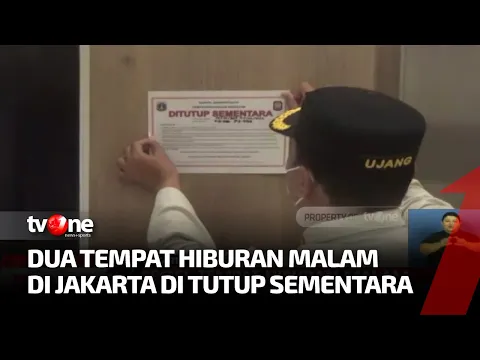 Langgar Jam Operasional PPKM Level 2, Satpol PP Tutup Sementara Dua Cafe di Jaksel