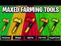 I Maxed out ALL farming tools Hypixel Skyblock