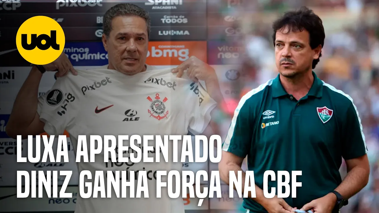 ???? LUXEMBURGO APRESENTADO NO CORINTHIANS; DINIZ NA SELEÇÃO? SAMPAOLI COMETE OS MESMOS ERROS QUE VP?