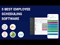 5 Best Employee Scheduling Software Tools 2025 Full Software Demo