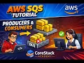Amazon SQS Tutorial in NET Producer Consumer with MediatR AWS SQS for Beginners