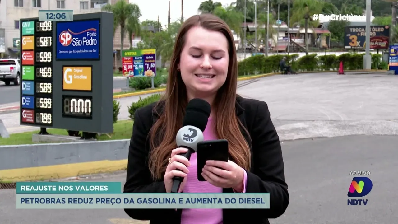 Gasolina mais barata: Petrobrás reduz o preço da gasolina, aumenta do diesel