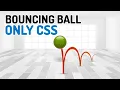 CSS Transition Animation - 3D Bouncing Ball with Only CSS3