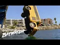 SCHOOL BUS Crashes OFF A Bridge Baywatch Remaster