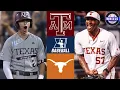 Texas A M vs Texas EXCITING Regionals Winners Bracket 2024 College Baseball Highlights