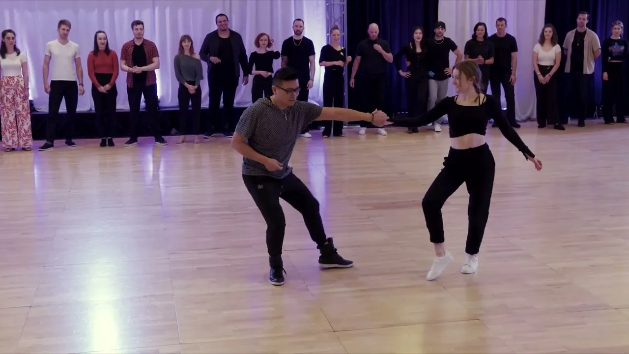 Yu Sun & Avery Isaacs - 2nd place Advanced Jack&Jill Finals - Jack&Jill O'Rama 2023