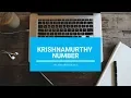 Krishnamurthy Number - Core Java With BlueJ