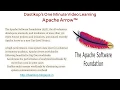 T - 358-Apache Arrow Top Level System and features
