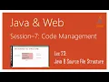 Java 8 Source File Structure