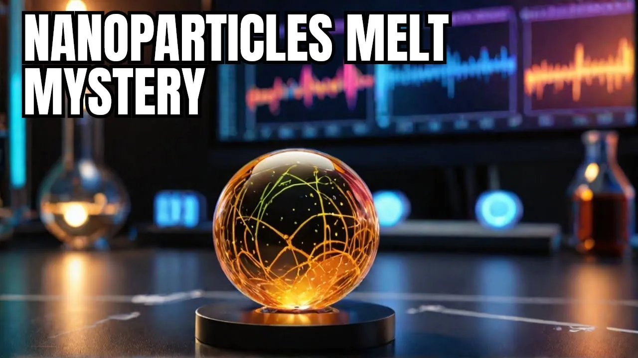 Why Nanoparticles Melt at Shockingly Low Temperatures