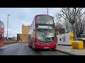 FULL ROUTE VISUAL London Bus Route 66 Leytonstone - Romford Station DW251