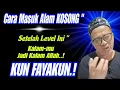 💥Cara Masuk Alam Kosong\