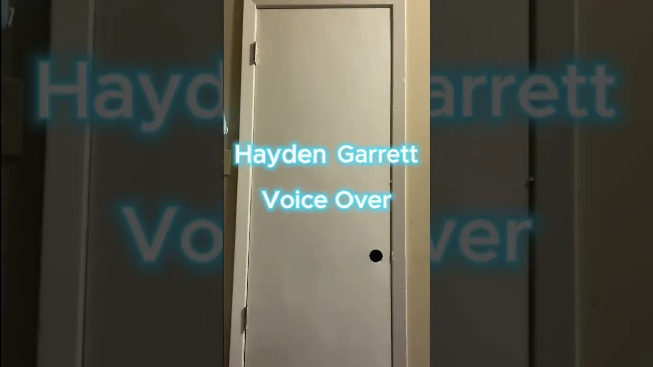 Hayden Garrett Voiceover: Artistry You Can Hear
